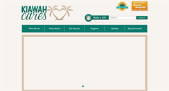 Desktop Screenshot of kiawahcares.org